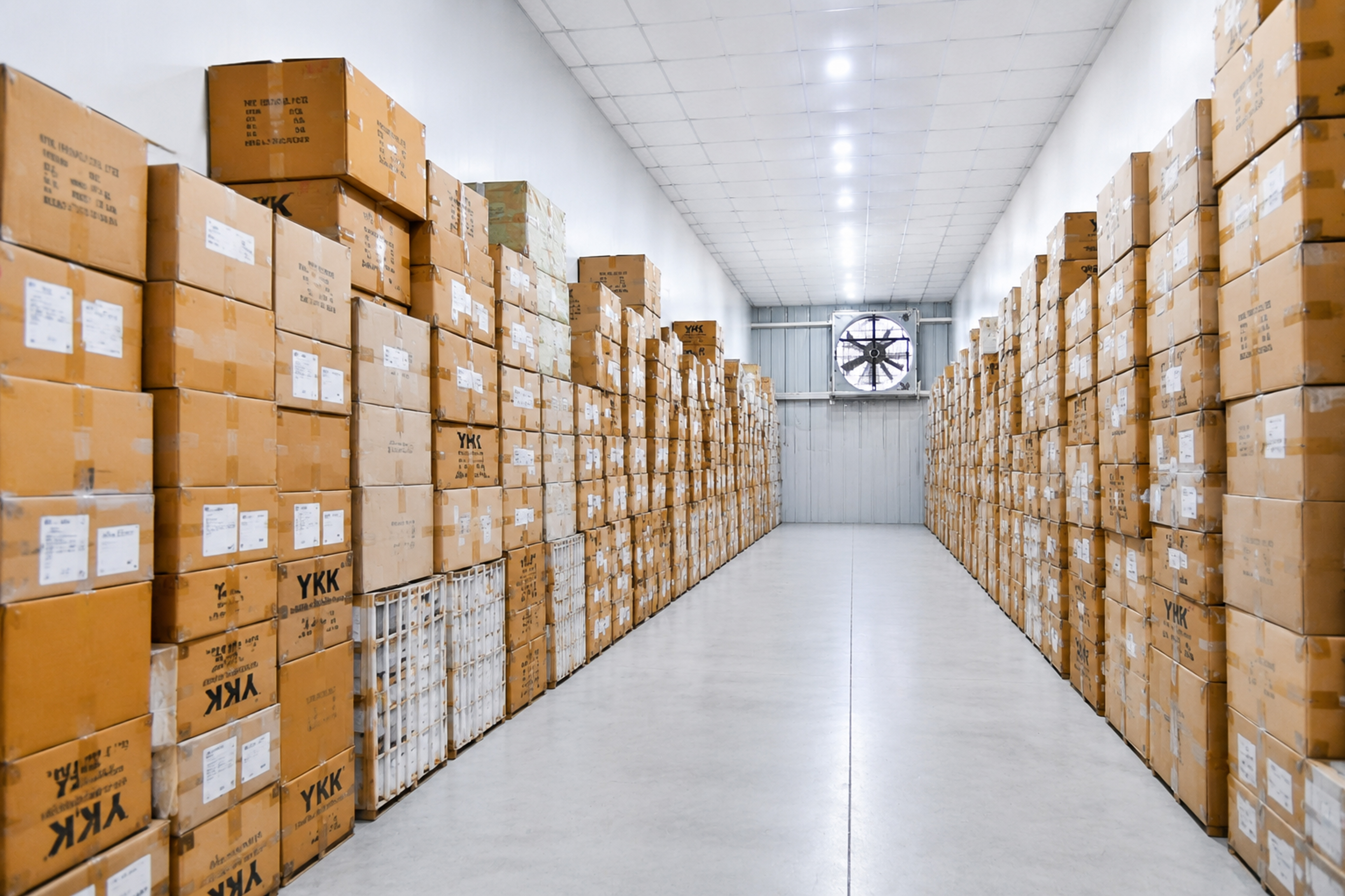 Warehouse and materials storage