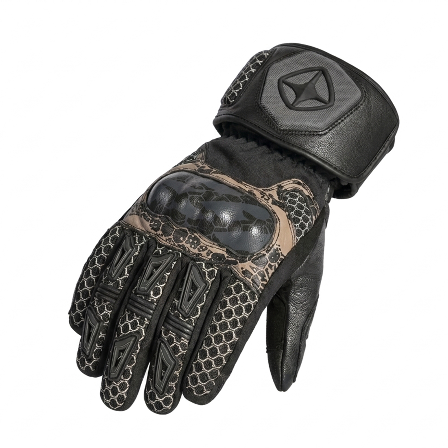 Cobija Apex Tactical Hex-Mesh Gauntlet Gloves image 1