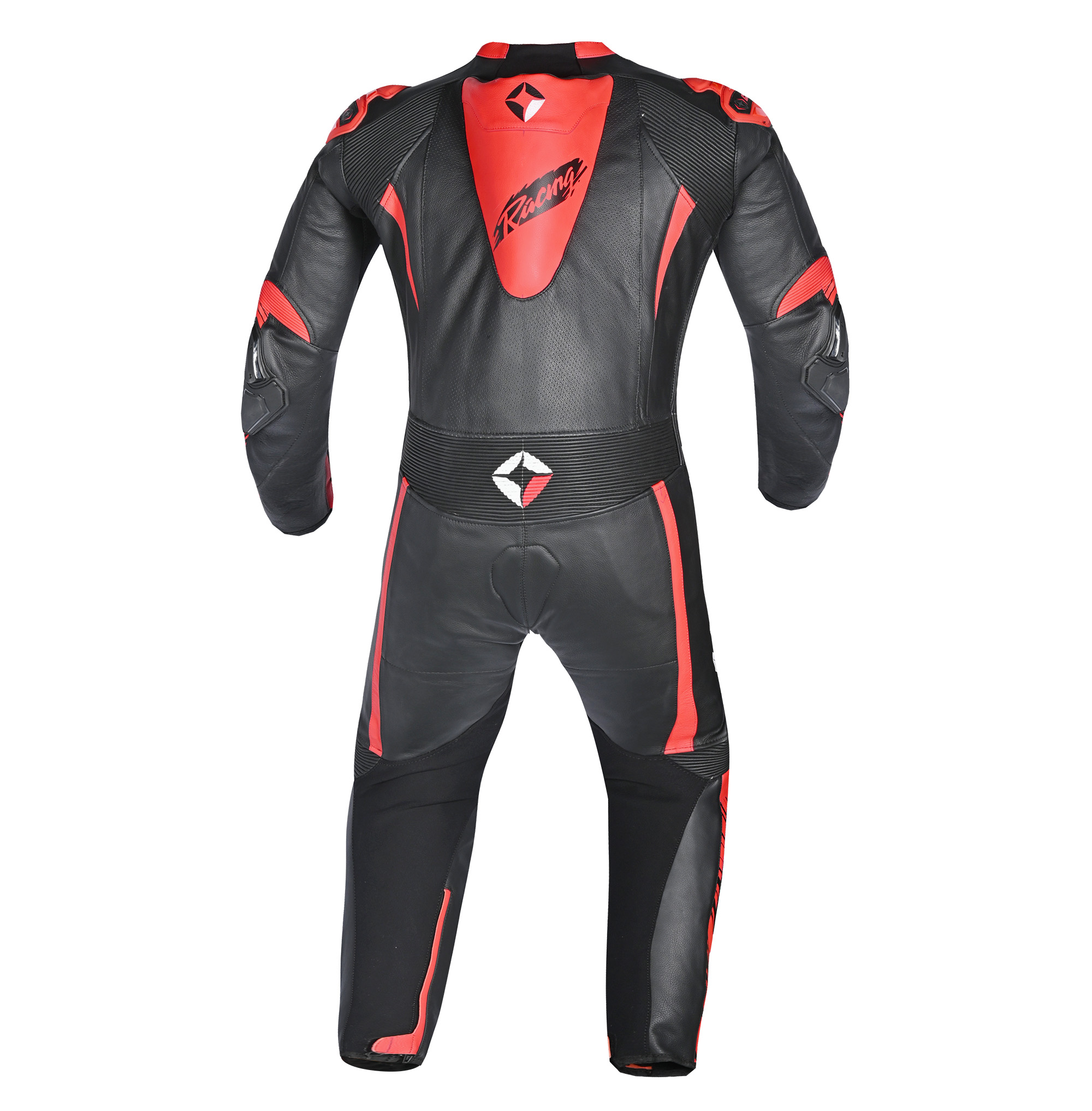 Cobija Crimson Line 1-Piece Leather Racing Suit image 2