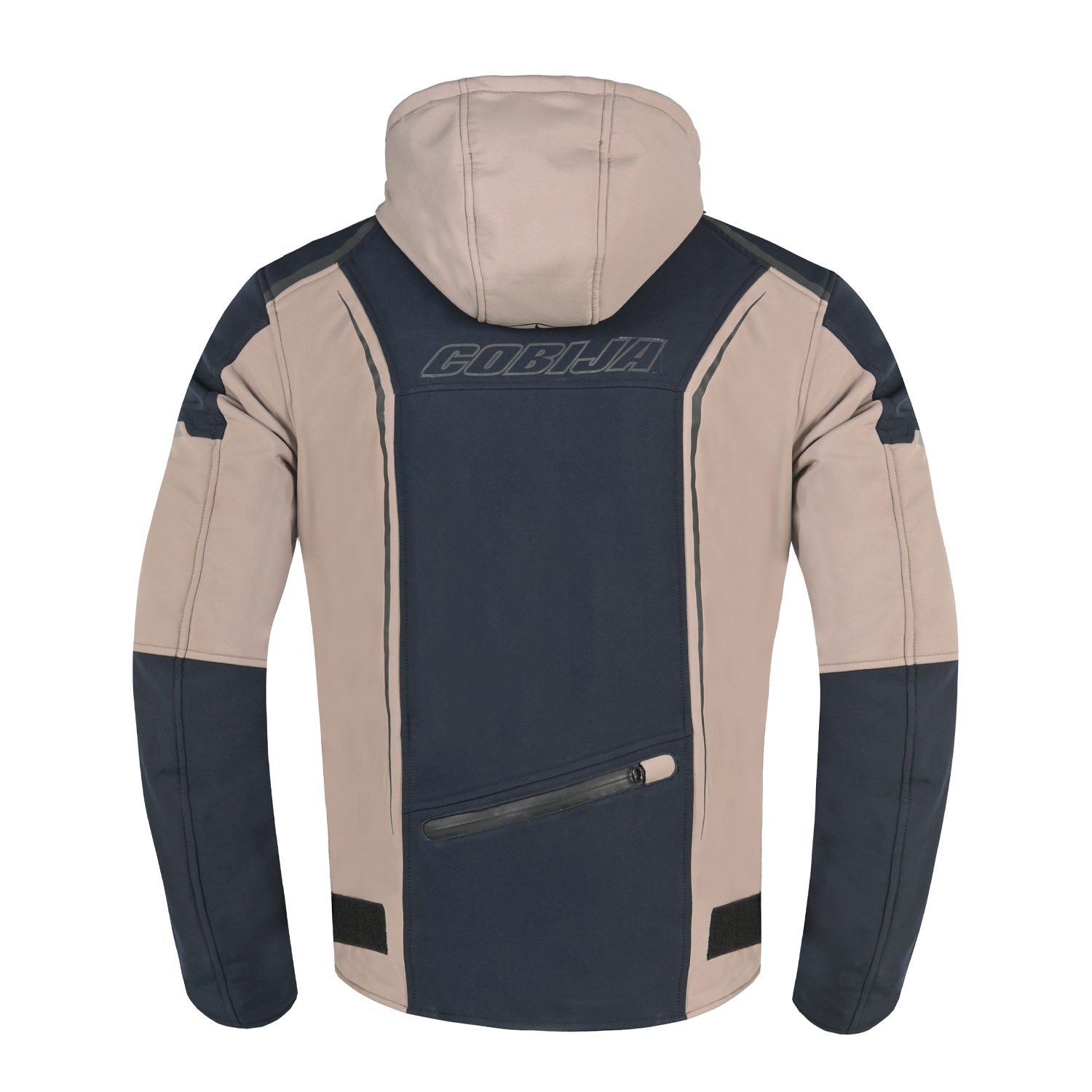 Cobija Urban Nomad Sand & Navy Technical Riding Hoodie image 2